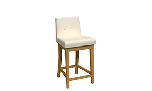 Fixed stool BSXB-1360